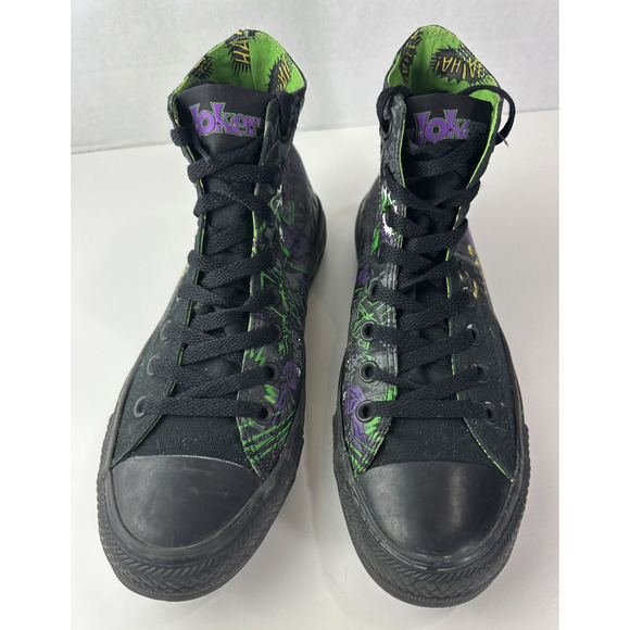 Converse All Star DC Batman THE JOKER Chuck Taylor Shoes Unisex Men's 8 Wo's 10 - Picture 5 of 16